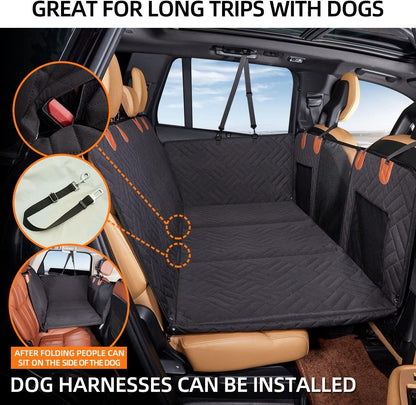 Premium Waterproof Dog Car Seat Cover - Extended Length