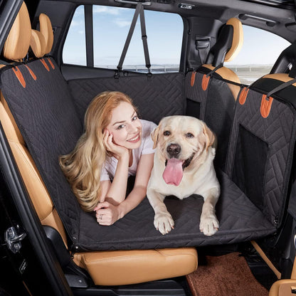 Premium Waterproof Dog Car Seat Cover - Extended Length